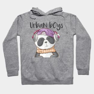 Panda Urban Boys Hoodie